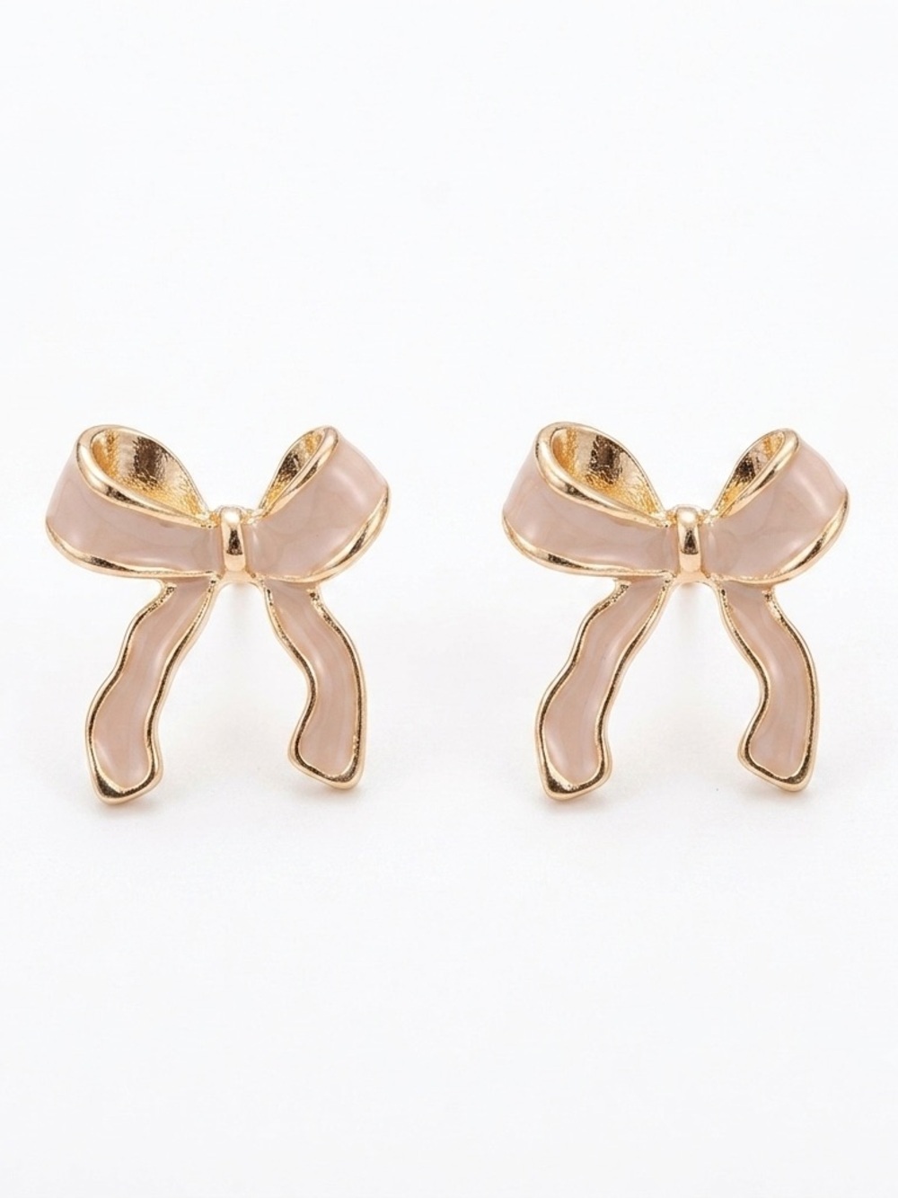 Bow Stud Earrings - Women Jewelry